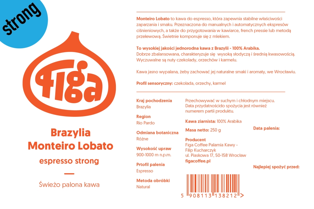 Brazylia Monteiro Lobato Strong 250g.jpg