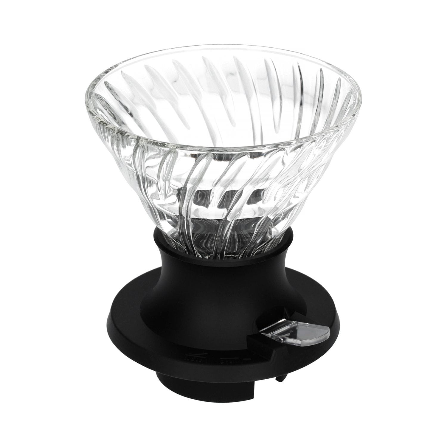 Dripper szklany Immersion Switch Hario V60-02 + filtry